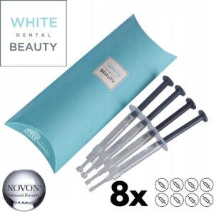 White Dental Beauty 6% HP teeth whitening x8